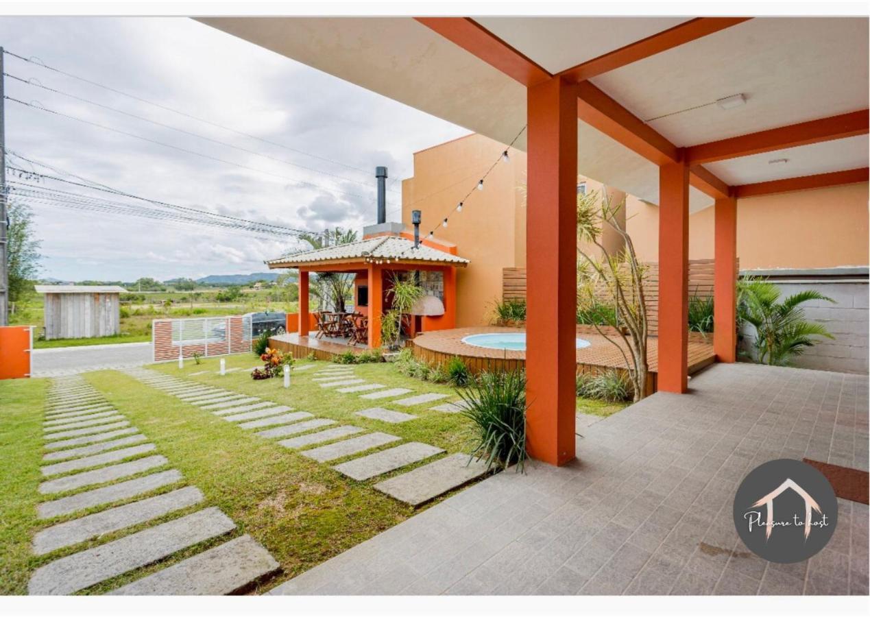 Casa Em Garopaba - Piscina - Forno Para Pizza - Ar Condicionado - 3 Quartos エクステリア 写真
