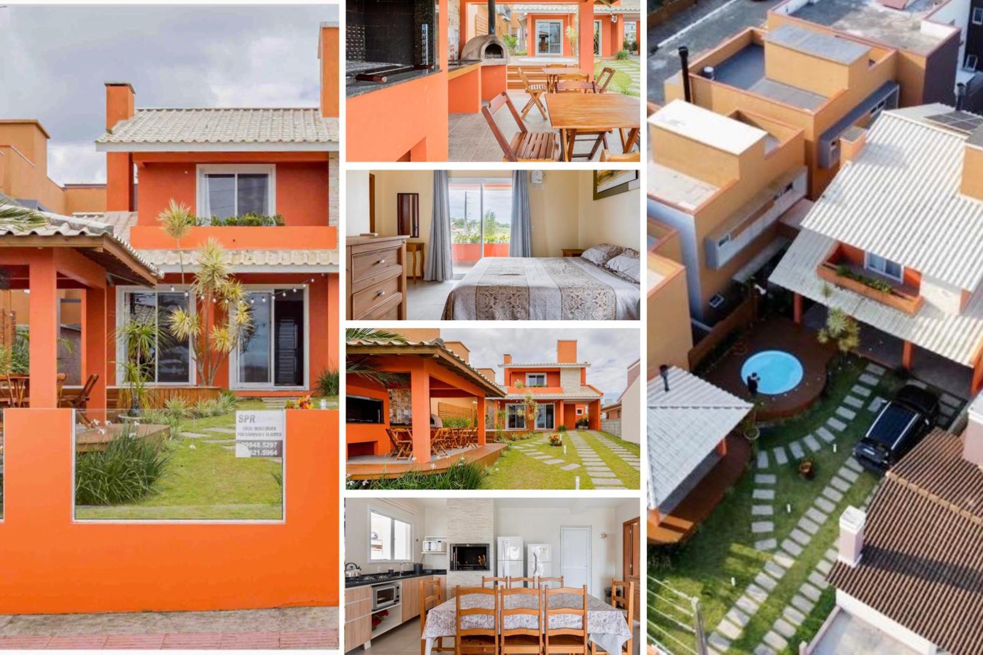 Casa Em Garopaba - Piscina - Forno Para Pizza - Ar Condicionado - 3 Quartos エクステリア 写真